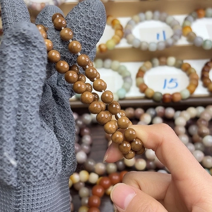 菩提根/象牙果手串卡0.8库克圆珠