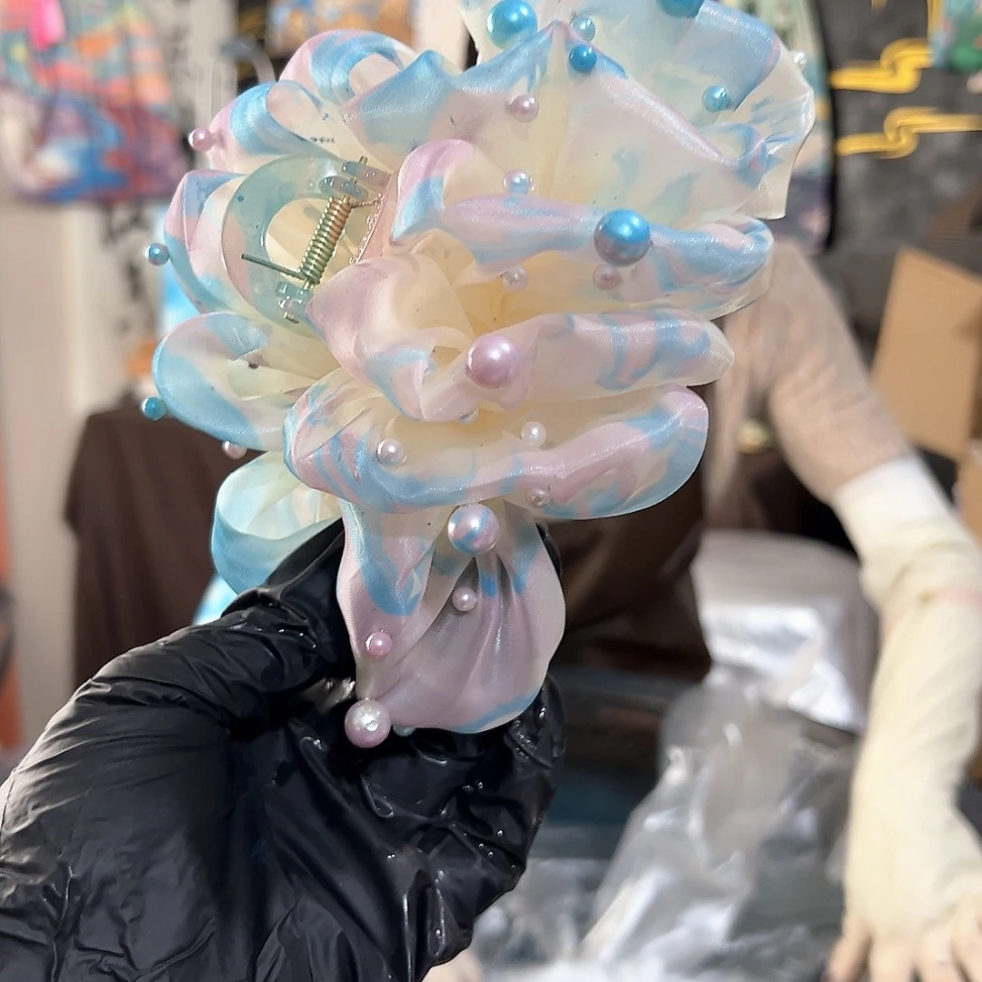 051泡泡珍珠抓夹碧落