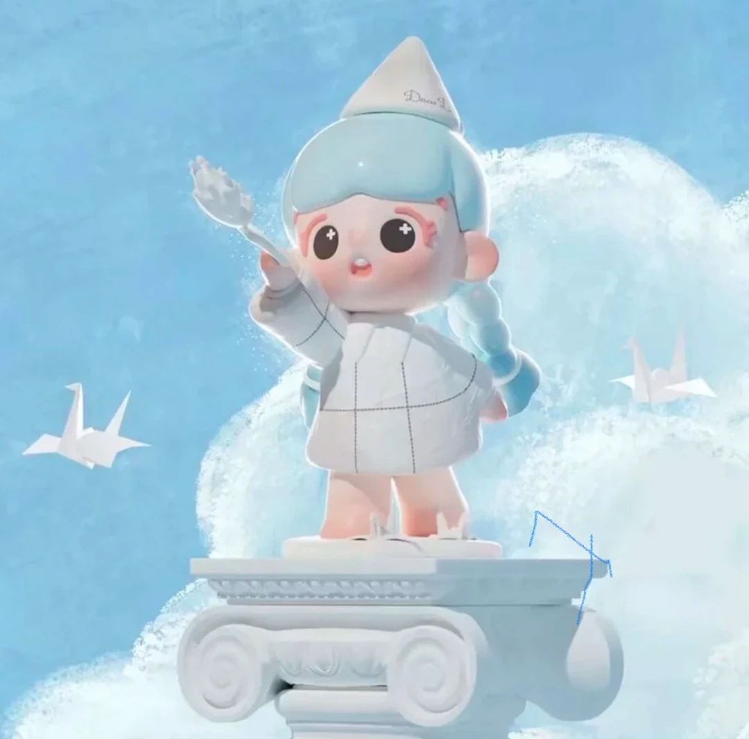 【点点拆盒】倒倒自然会有回答盲盒手办可爱摆件公仔女生礼物