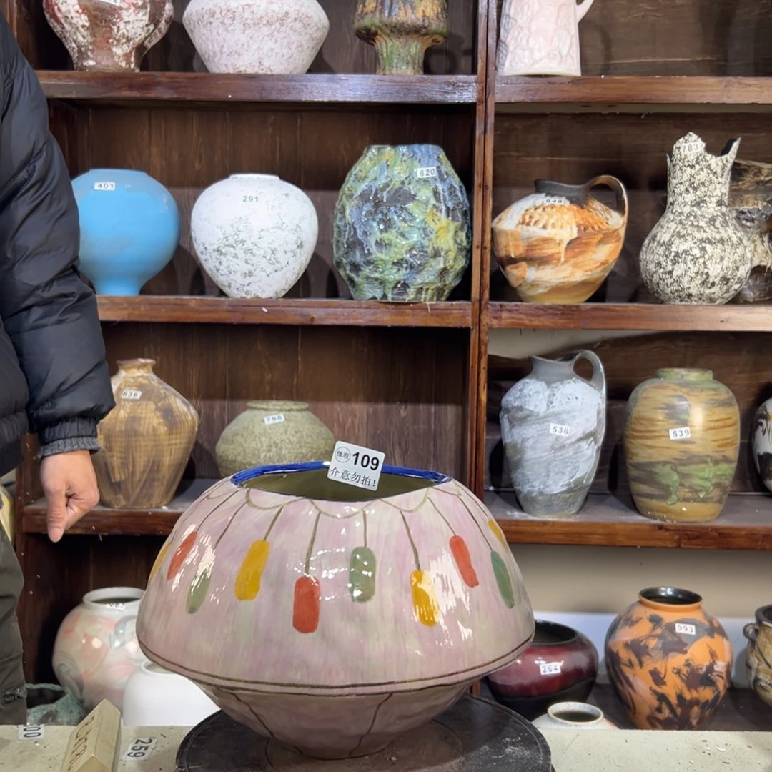 摆件109华庭街上釉面前两天时间考虑