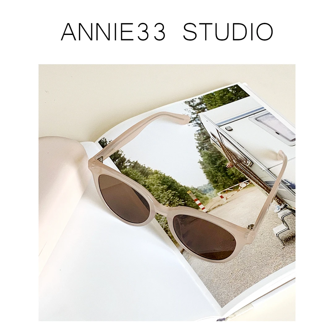^3宝^【奶茶墨镜】气质时尚百搭墨镜33xsp04