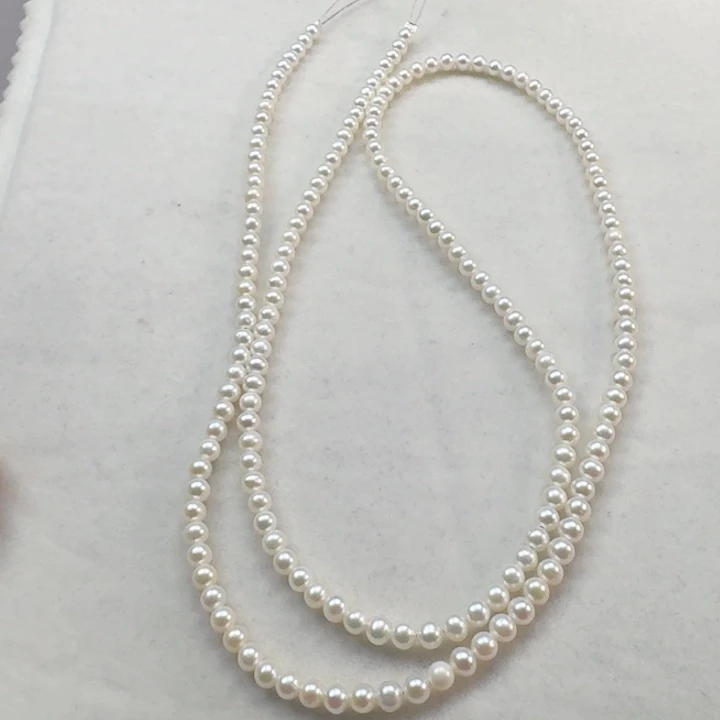 淡水珍珠项链带扣头定制未镶嵌