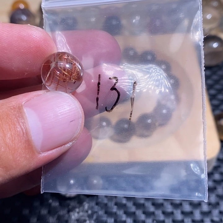 u***8未镶嵌手链发晶天然水晶手串