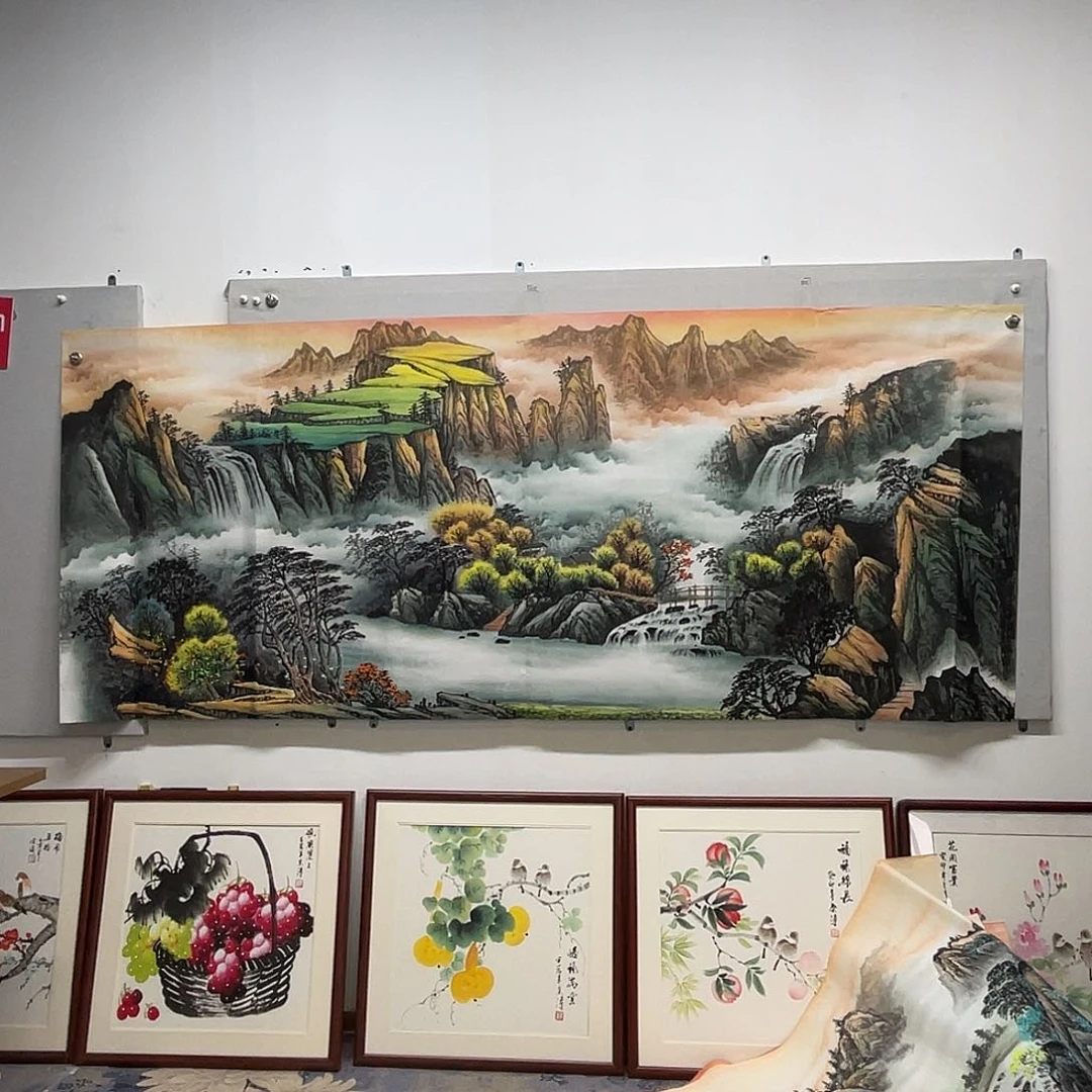 国画山水画作品欣赏8