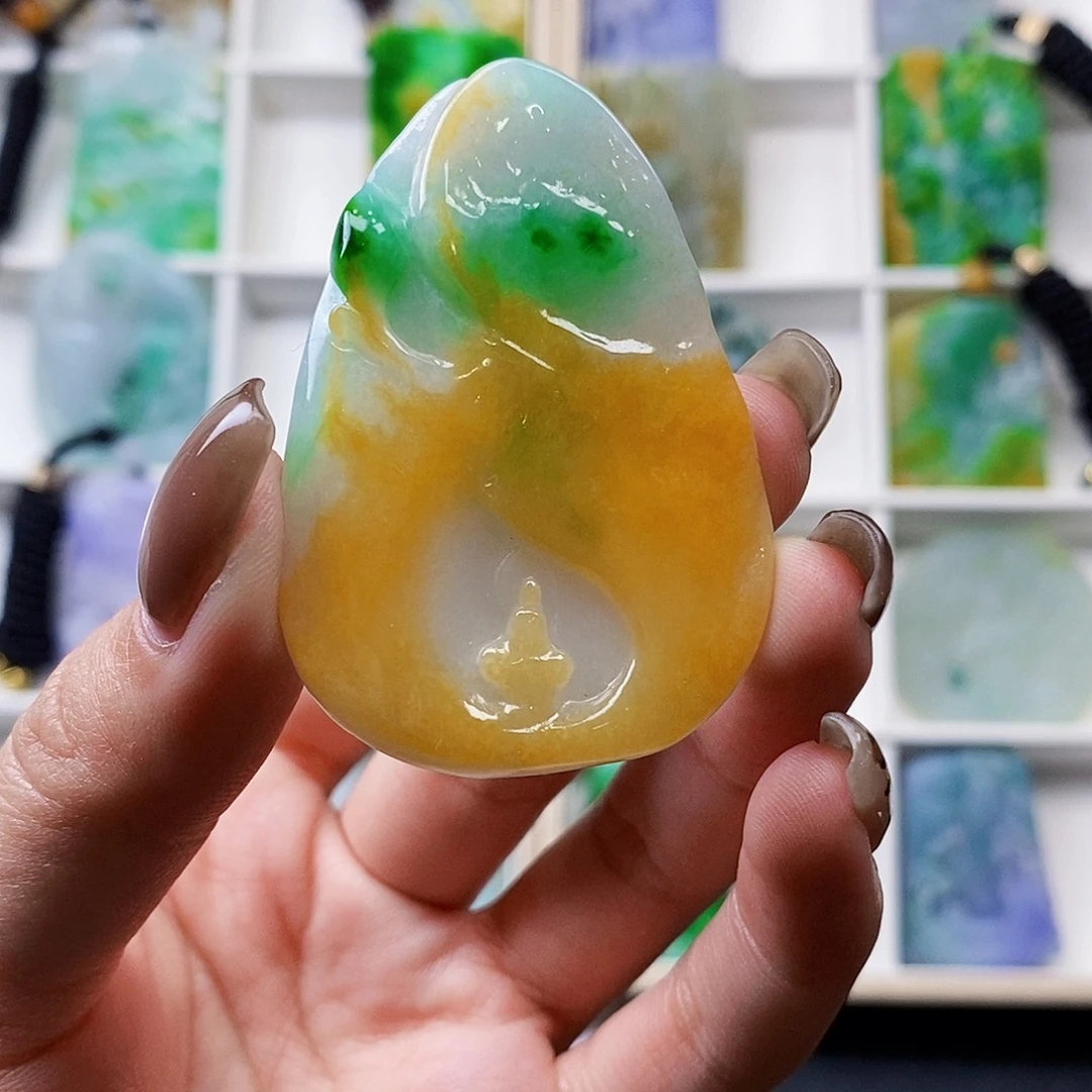 定制翡翠未镶嵌翡翠A货