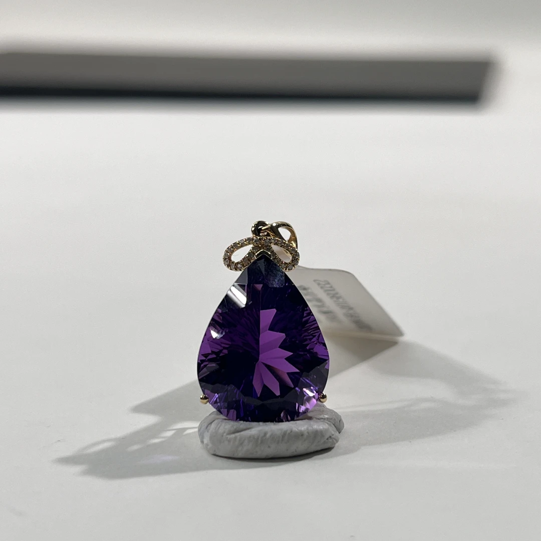 晶匠18k紫水晶吊坠 多样性发一 编号JP52731精选