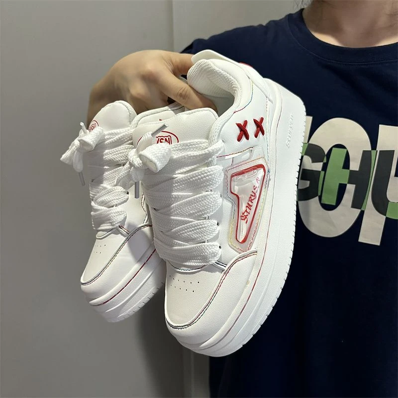 【运费险+源头工厂】小众厚底增高鞋女ins潮流复古百搭休闲运动鞋