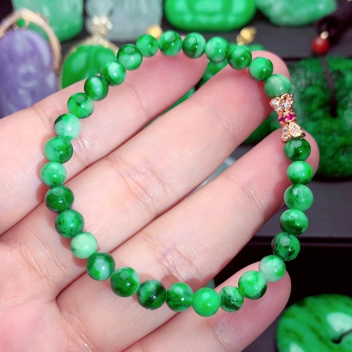 翡翠未镶嵌手串手串