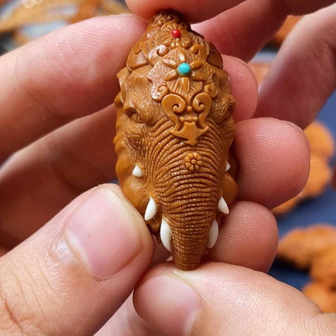 手串/手链橄榄核象神单颗