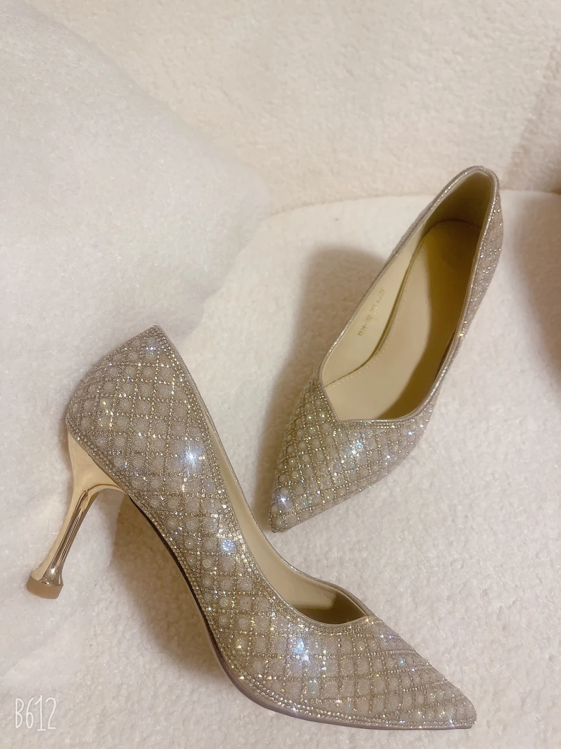 喜婆婆喜妈妈婚礼宴会鞋8108