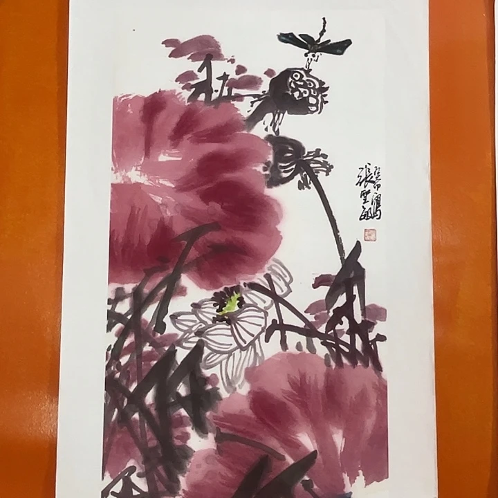 国画张圣敏先生纯手绘作品