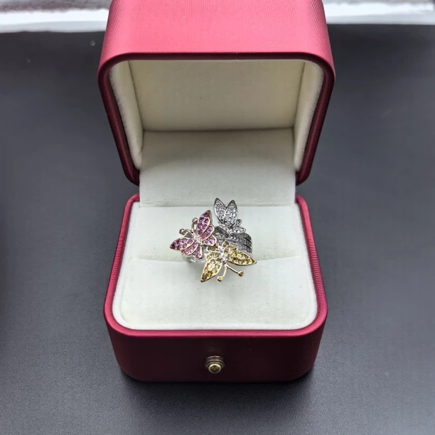 【绚丽多彩 光彩照人】戒指 GDJ4376