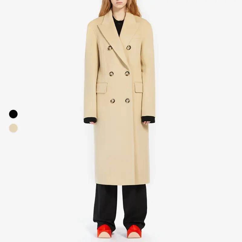 MaxMara 【国现 专柜13800】女士羊毛大衣外套 Tresa