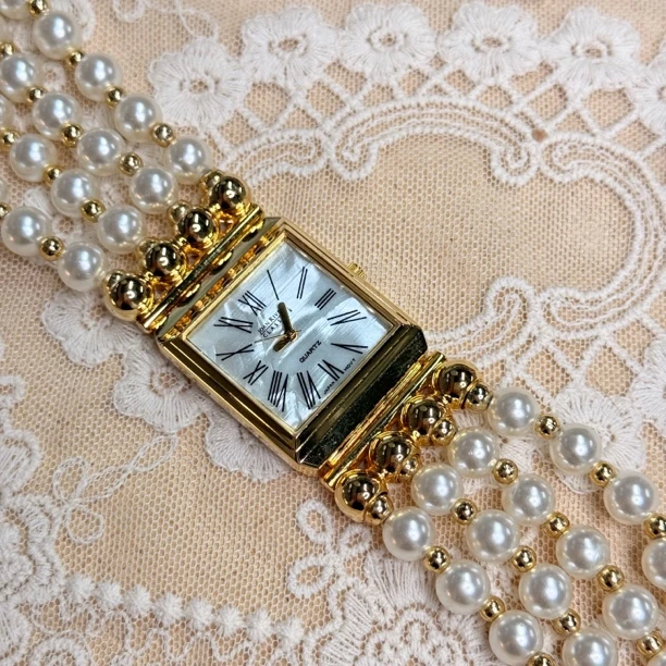 90新  【六六中古】孤品精美手链表th5823手围16表盘28.7