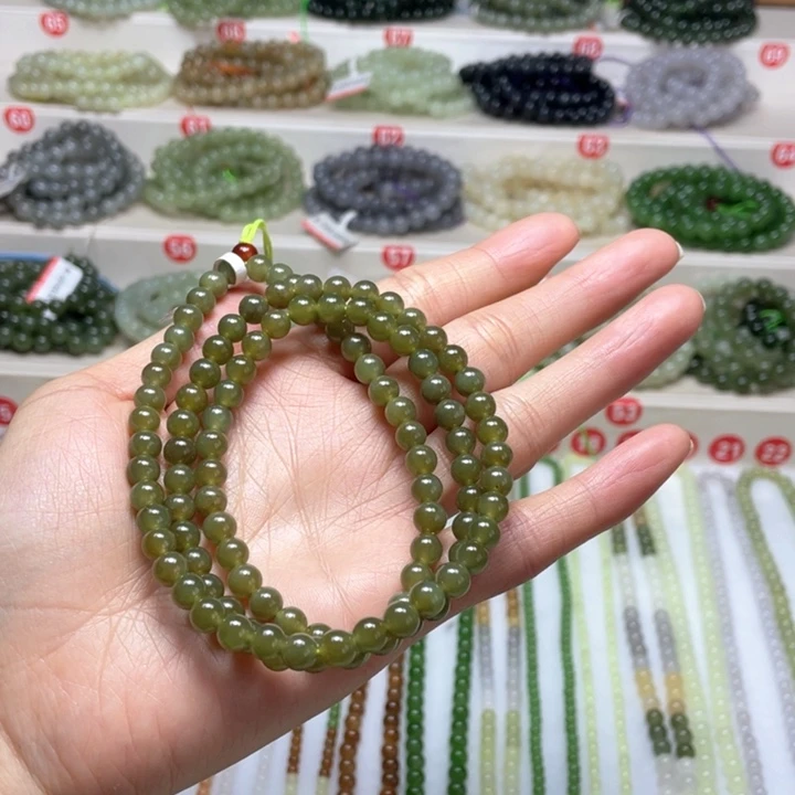 和田玉颈饰未镶嵌健***乐6m m