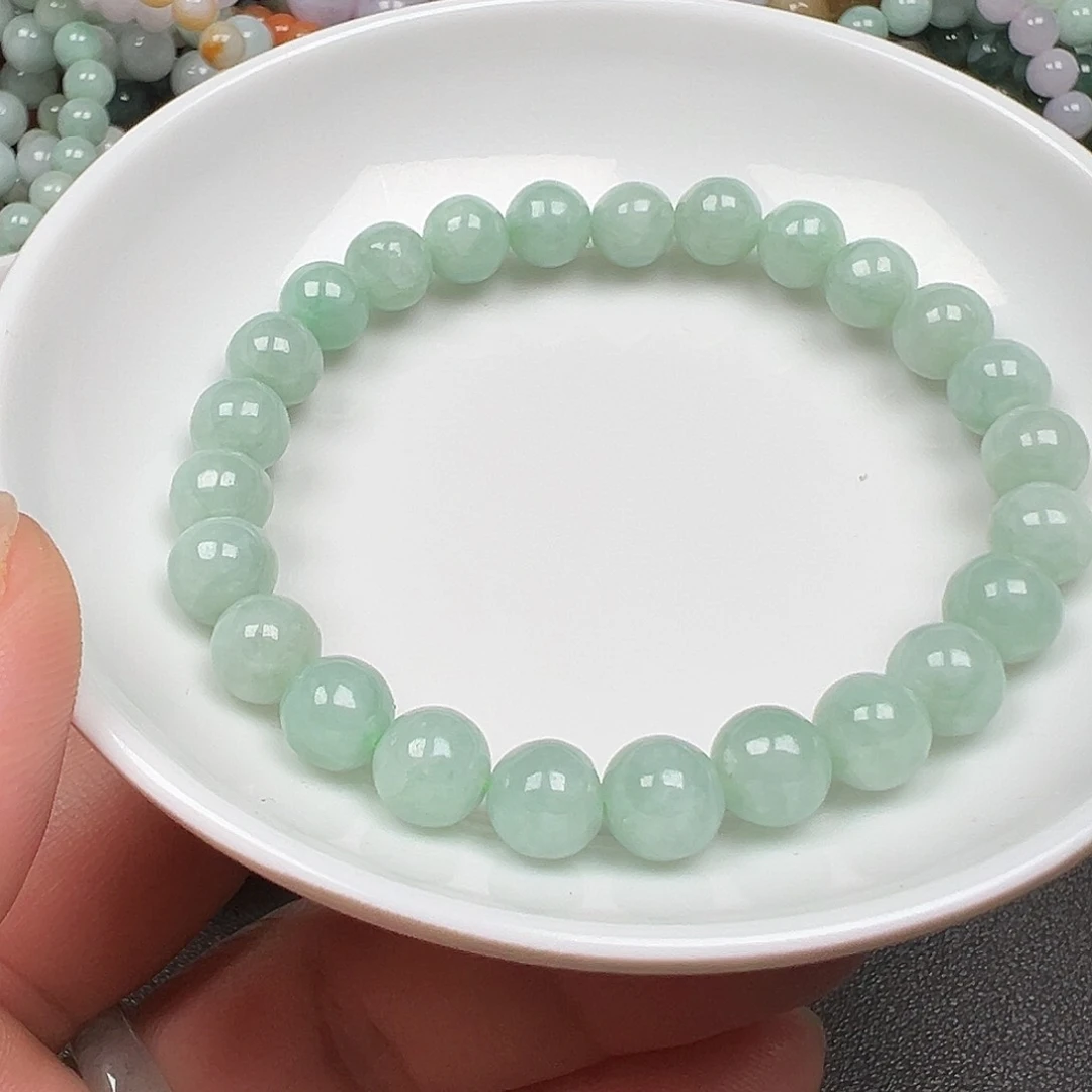 翡翠手链未镶嵌?*芜货主老华