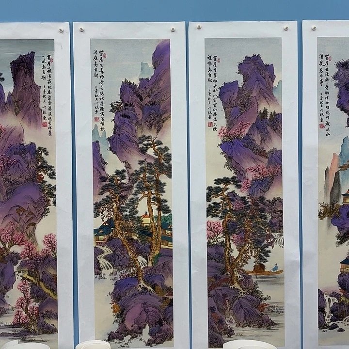 国画手绘国画作品