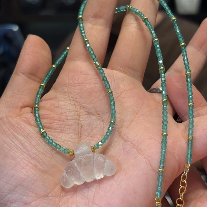 玛瑙/玉髓未镶嵌颈饰