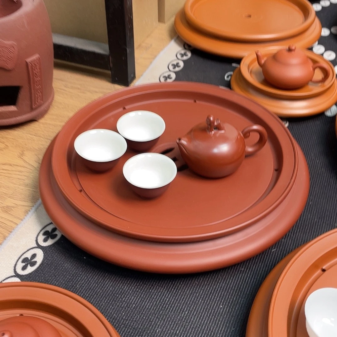 风***色茶盘紫砂茶盘12寸2个福利价6666