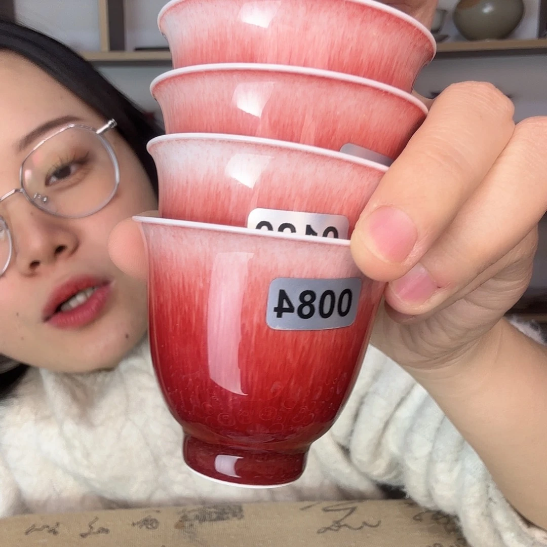 碗景德镇郎红陶瓷