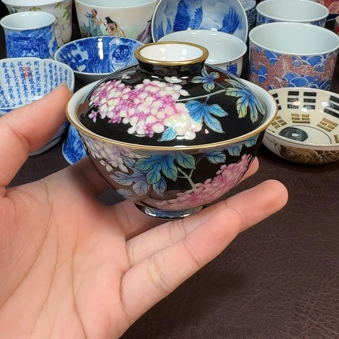 防拍链接 现代景德镇陶瓷杯