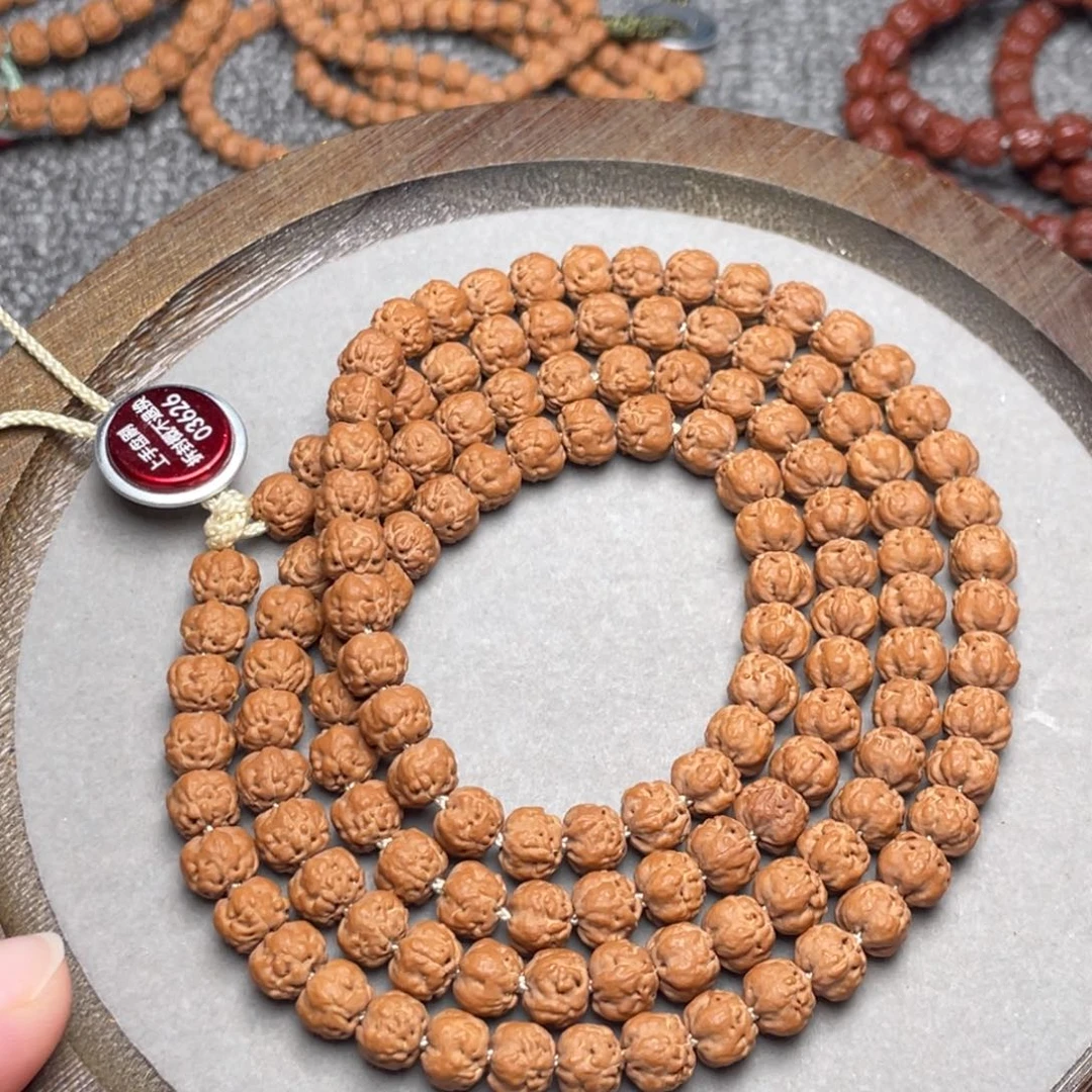 七***九金刚菩提手串云端梅朵定制款佛手尺寸7