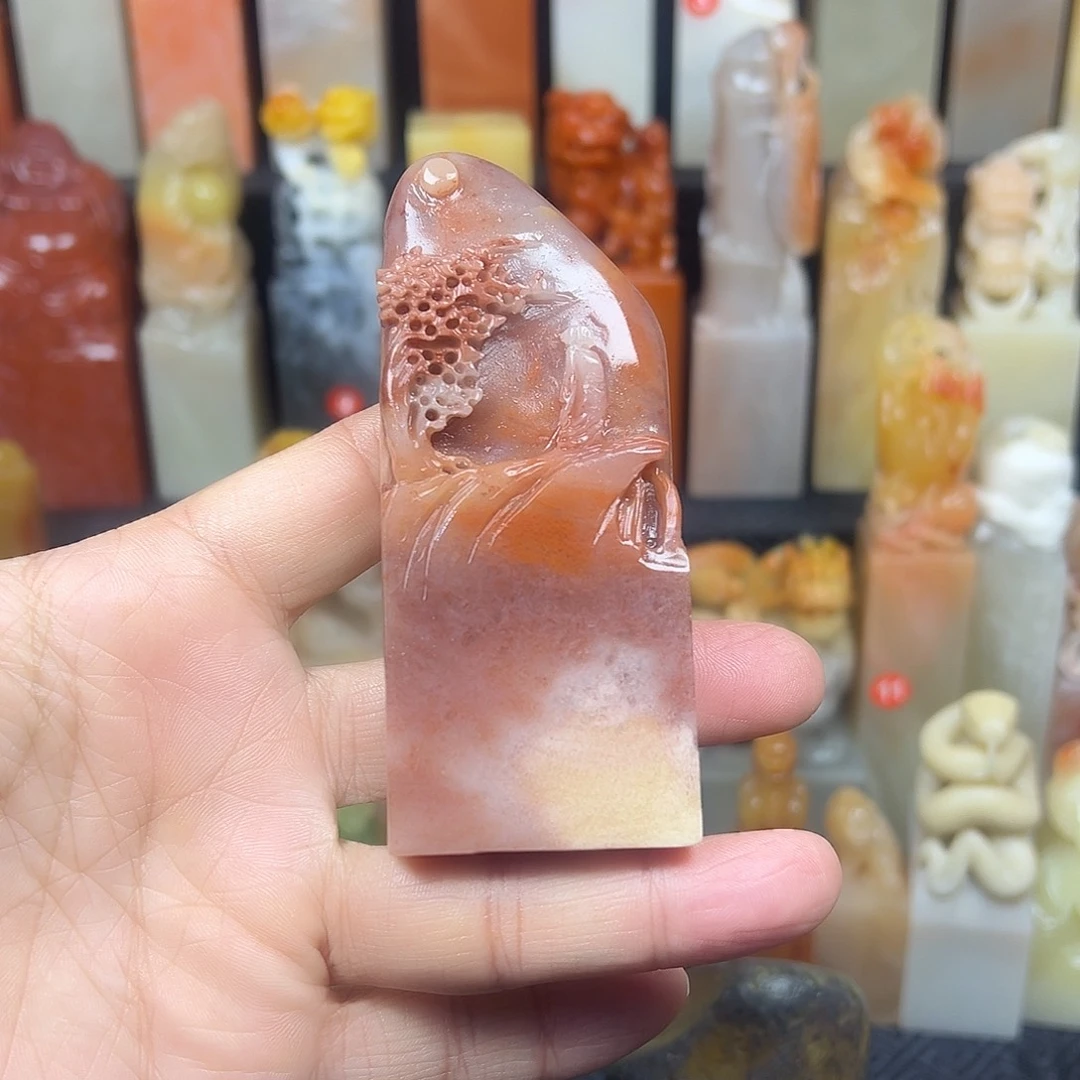 漠***居寿山石寿山石寿山石精品印章