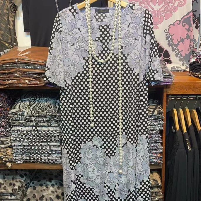 韩国黑标夏季最新款时尚百搭高档气质连衣裙