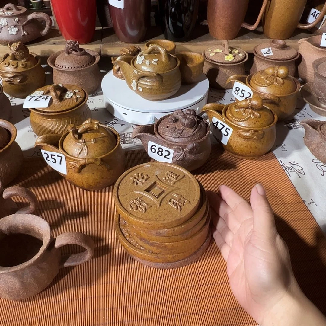 云***儿缸微瑕原谷烧高温粗瓷