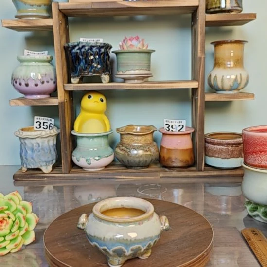 景德镇手工陶瓷盆 口5.5