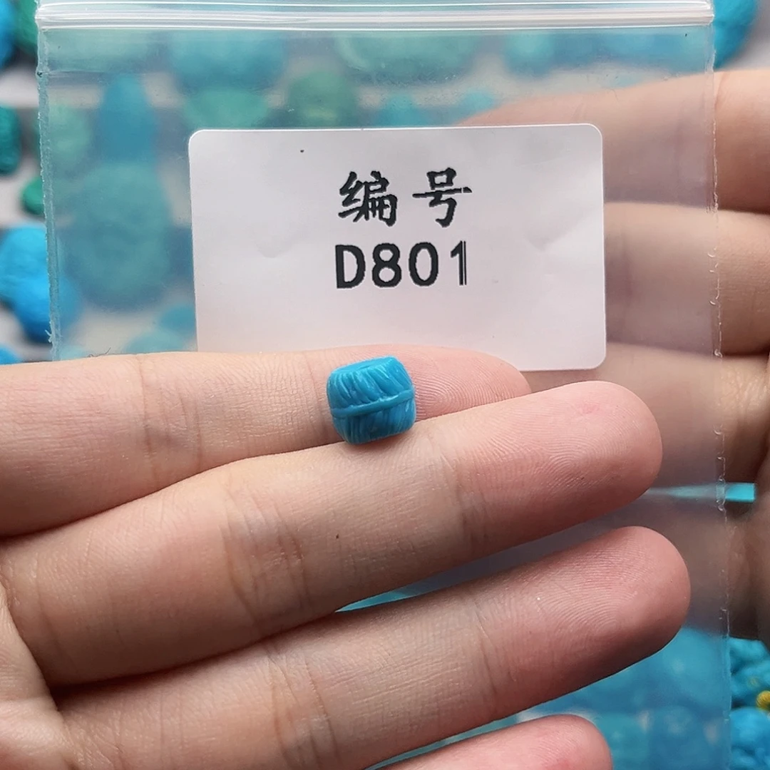L***️未镶嵌绿松石天然原矿雕刻绿松石