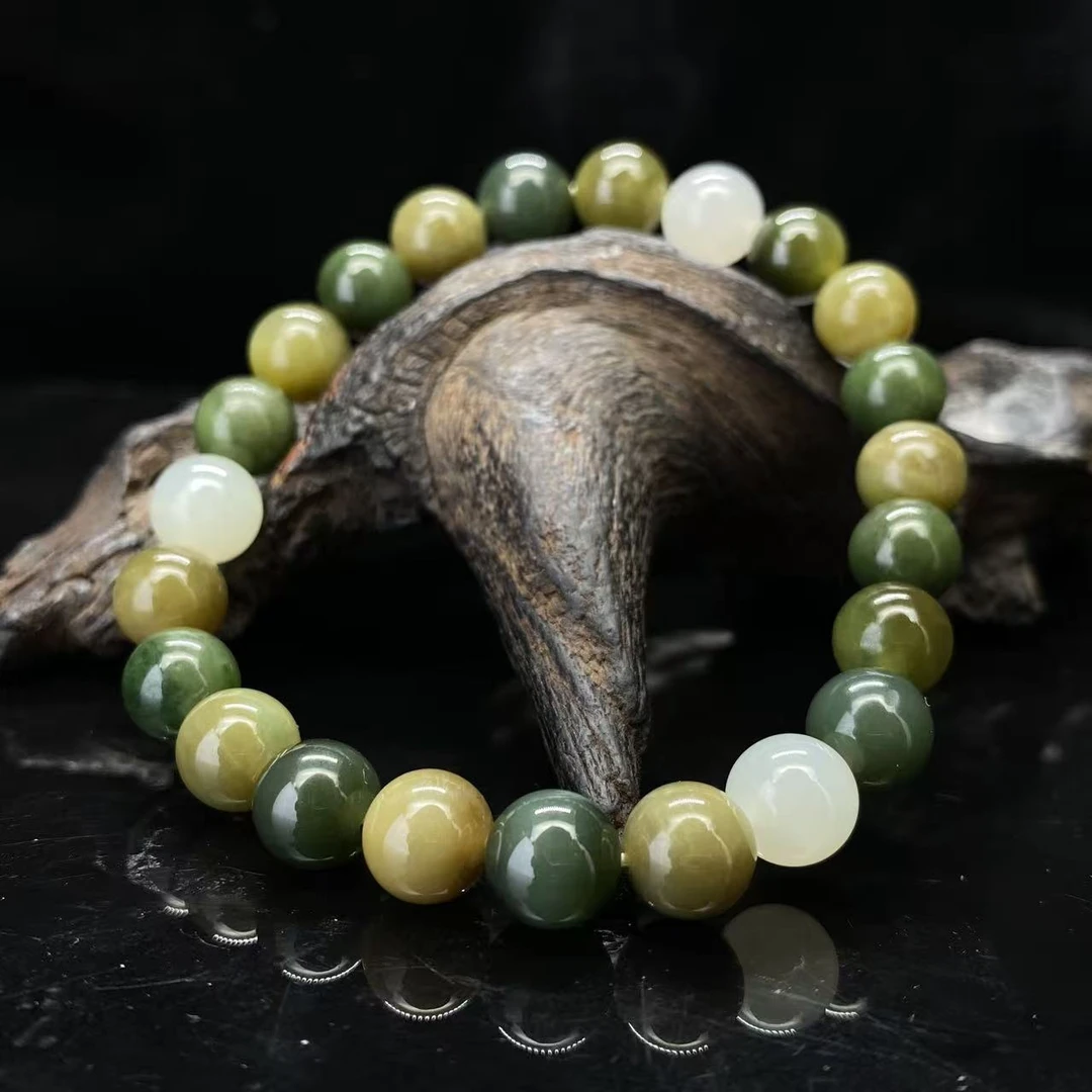 A1808 和田玉手串 QQ825020