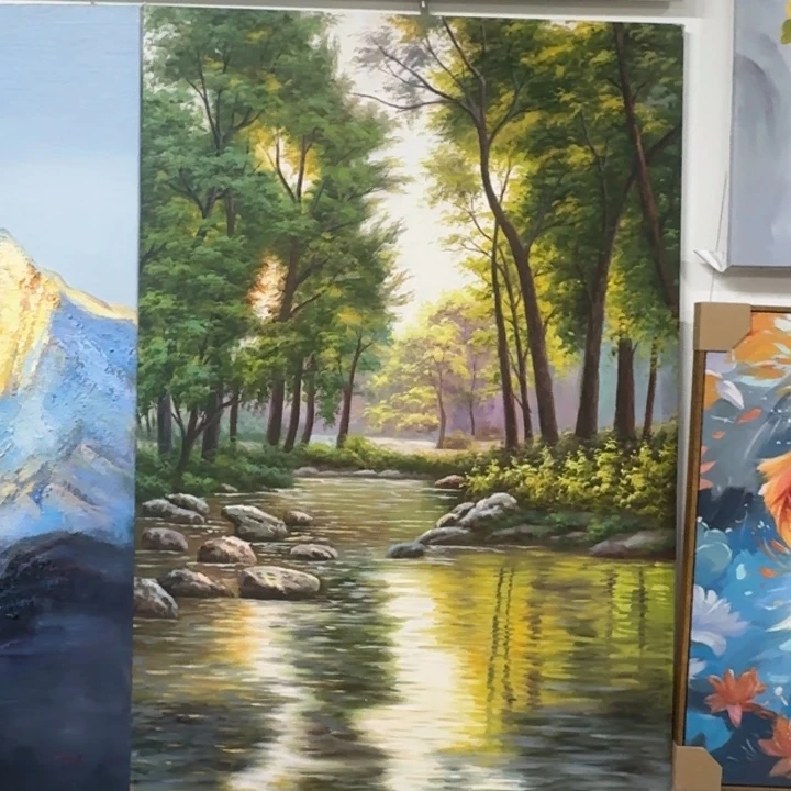 油画油画作品入选全国美展和