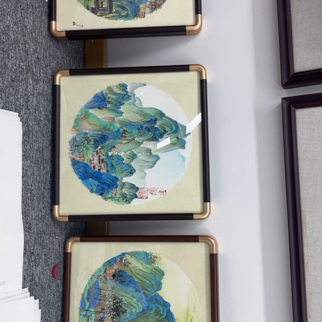用***光国画绘画作品多次参加全国