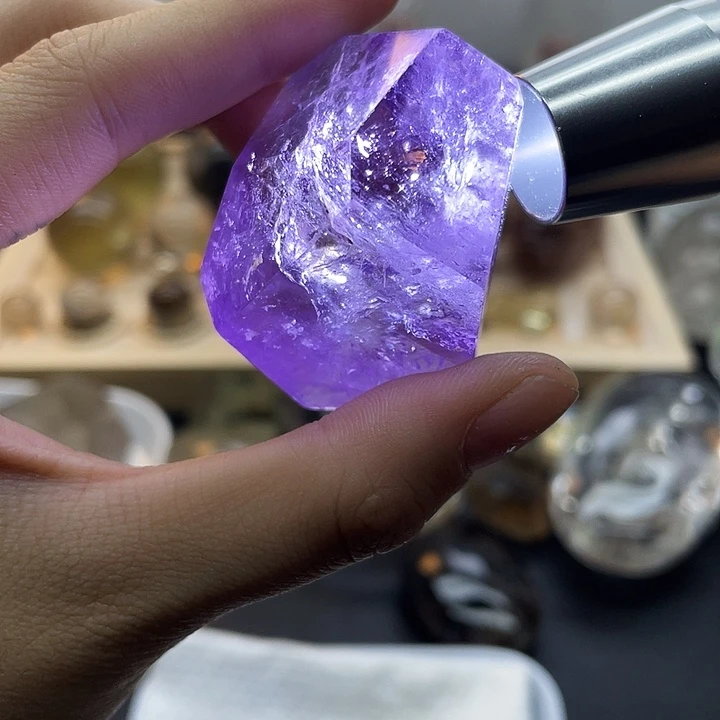 未镶嵌水晶珠宝半成品307水晶