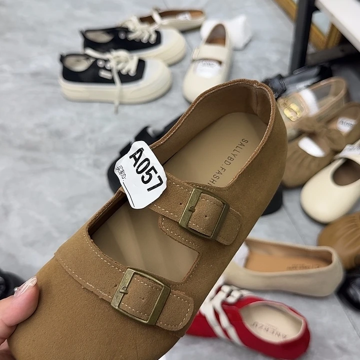 包头凉鞋2263驼色38