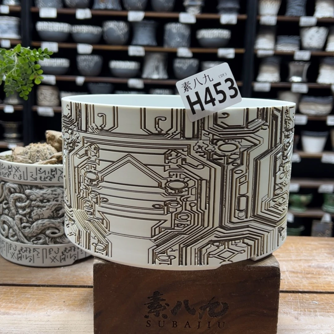 素八九陶瓷内口19.5高12.5