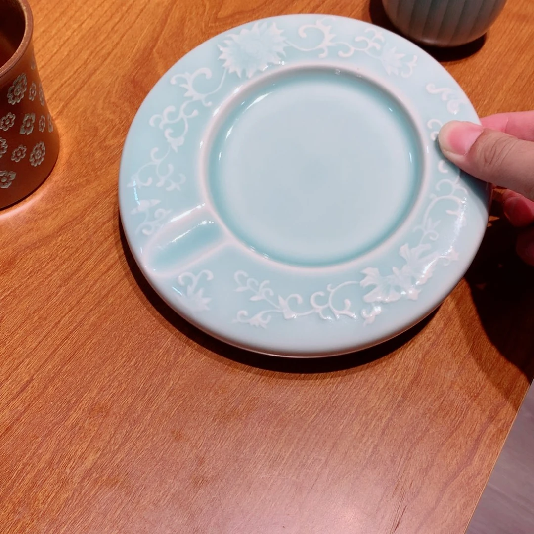 一***会龙泉青瓷茶具杯子