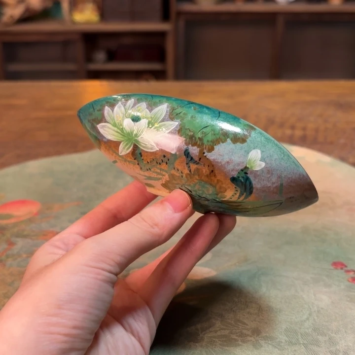柴烧纯手工手绘陶瓷