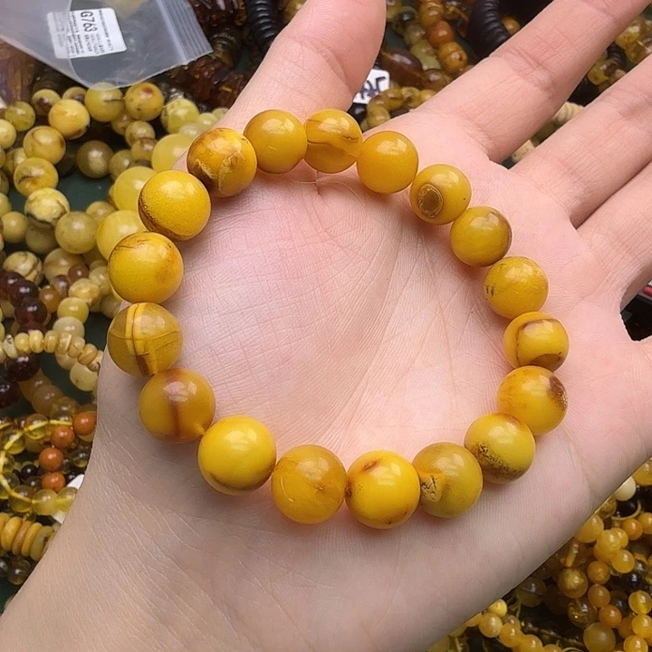 琥珀未镶嵌珠宝奇石