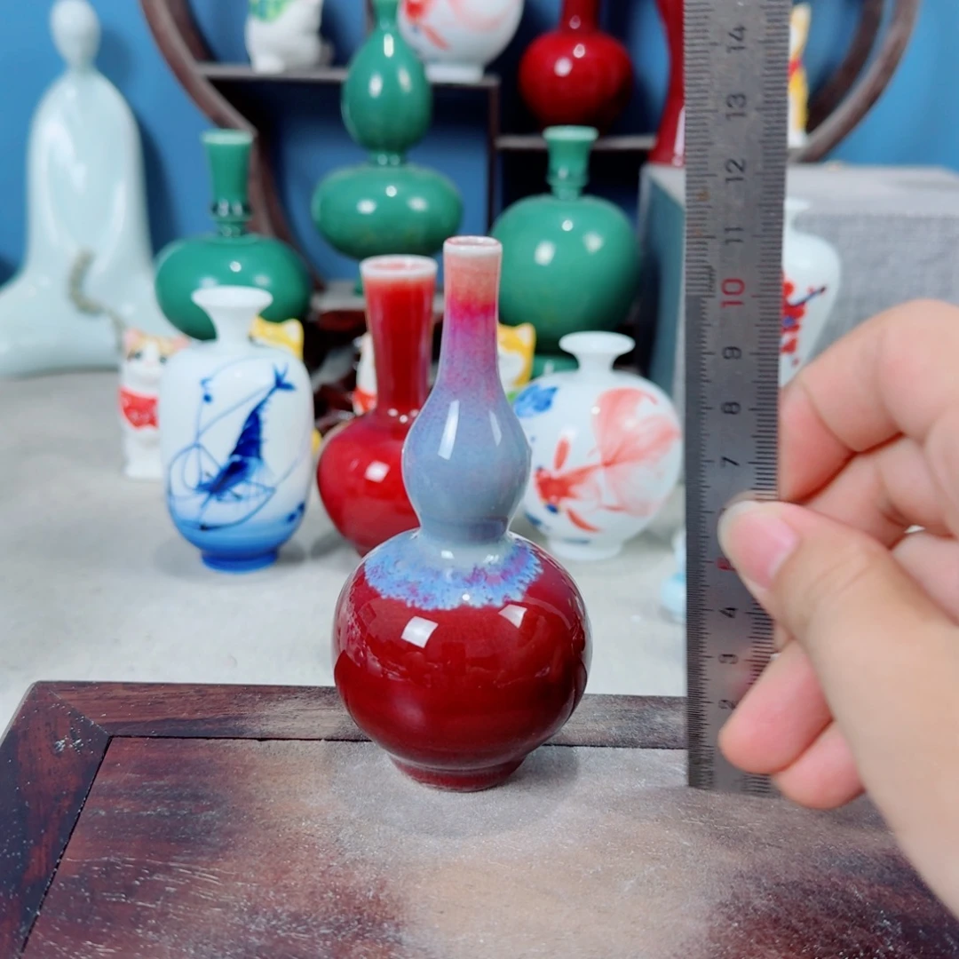 陶瓷手工小花器摆件