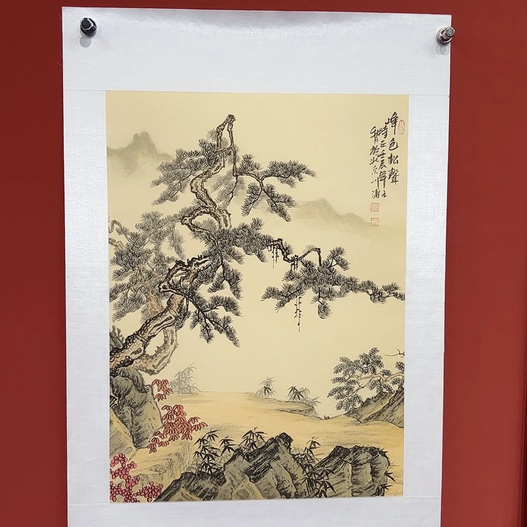 国画李川浦画家作品