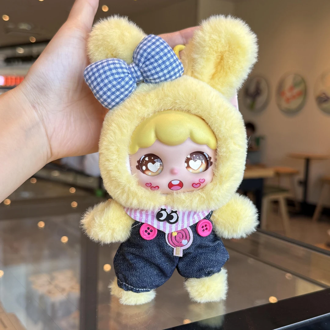 可爱搪胶娃三岁毛绒玩具潮玩公仔布偶送女生玩偶生日礼物布娃娃