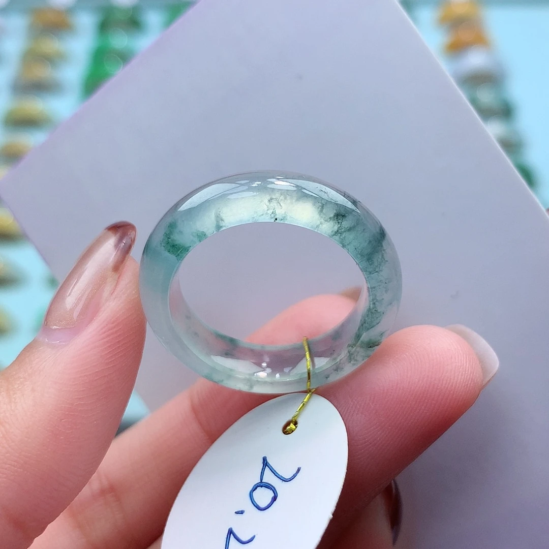 未镶嵌戒指翡翠2021圈