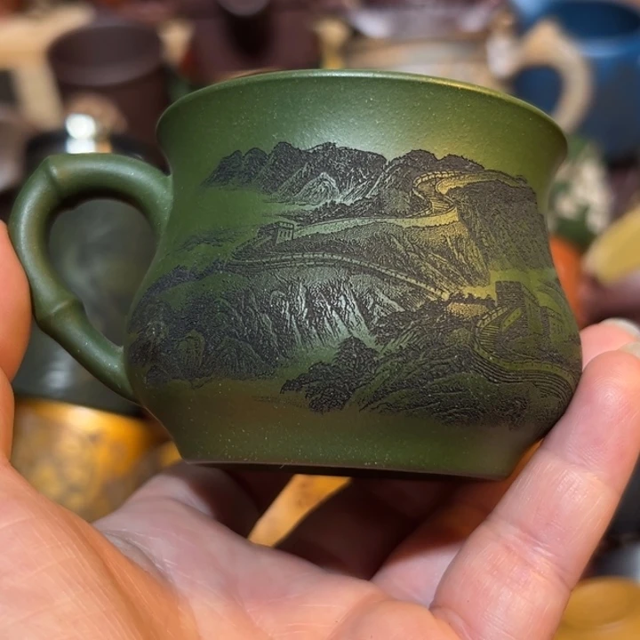 茶杯紫砂宜兴紫砂主人杯