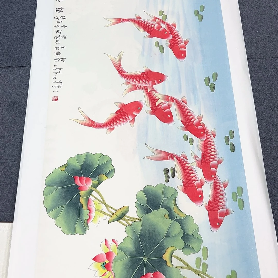 国画宣纸国画纯手绘作品