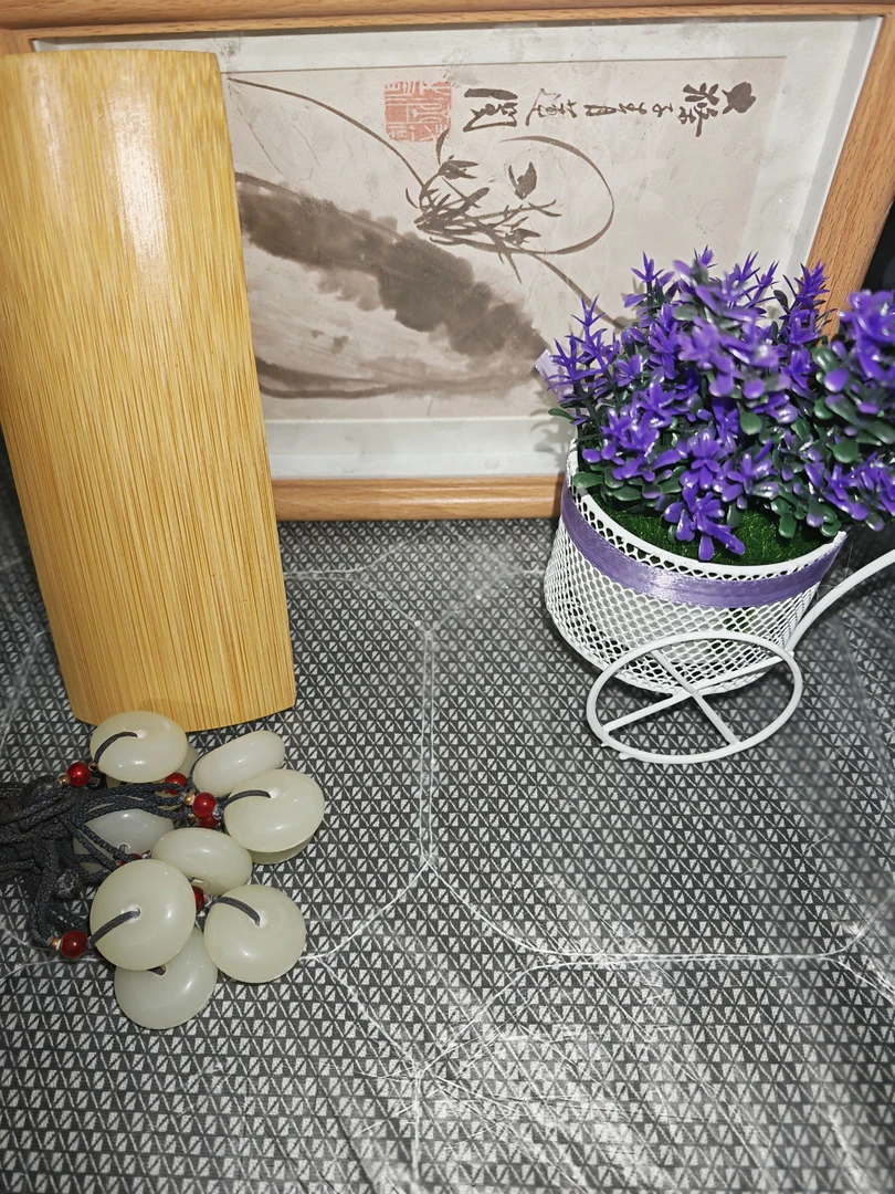 平安扣   竹具摆件细节对比展示图