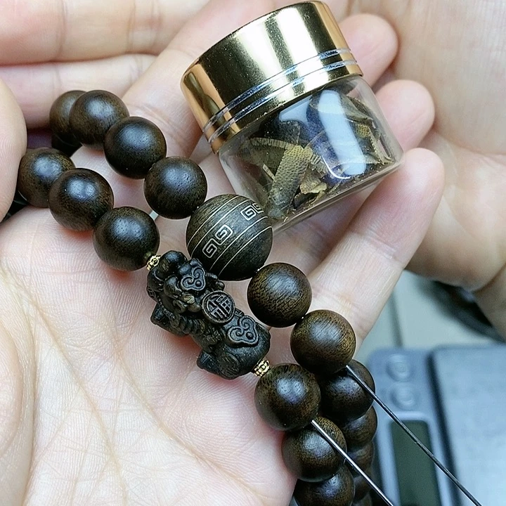 沉香碎屑沉香相**江越南芽庄白奇楠定制款