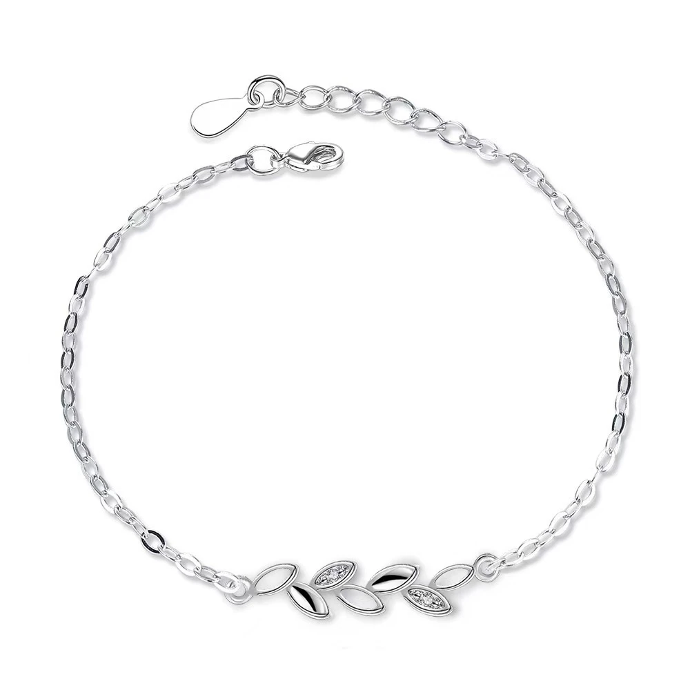 合金手链 【树叶】手链女款轻奢高级气质百搭森系韩版SL10