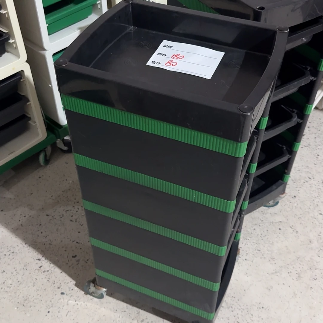 M***^混纺木（红木类）绿色推车一个